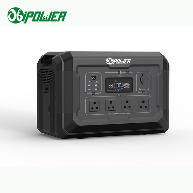 Batterie solaire portable 2048Wh / 3072Wh - Centrale électrique LiFePO4 haute capacité pour la maison, le camping et les urgences